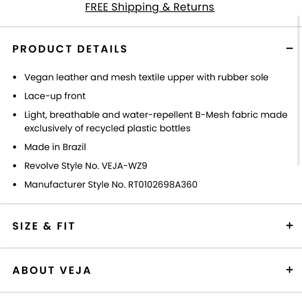 Veja Black Athletic Sneakers - Picture 11 of 11